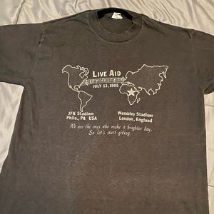 Vintage, excellent condition Live Aid T-Shirt
